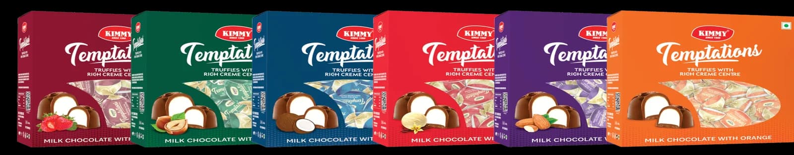 Temptations — Truffles with Rich Creme Centre