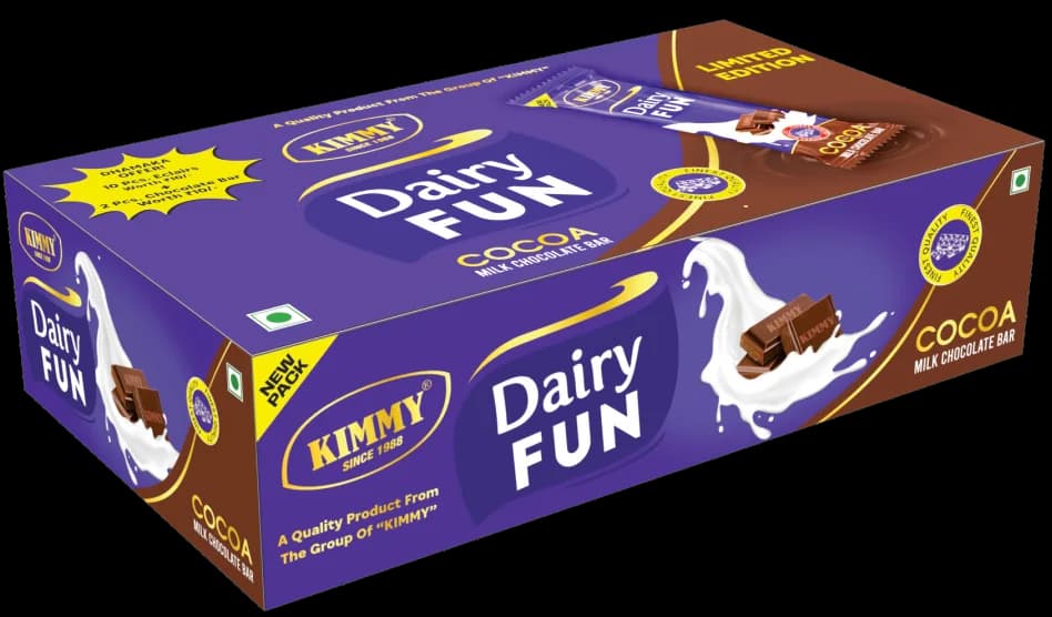 Dairy Fun — Cocoa Milk Chocolate Bar
